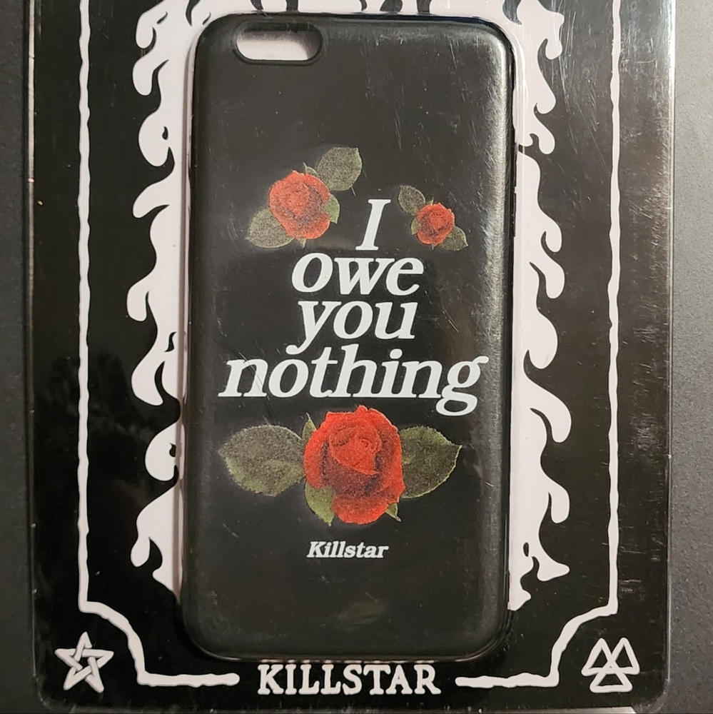 Killstar IPhone 6 Black Phone Case NOS